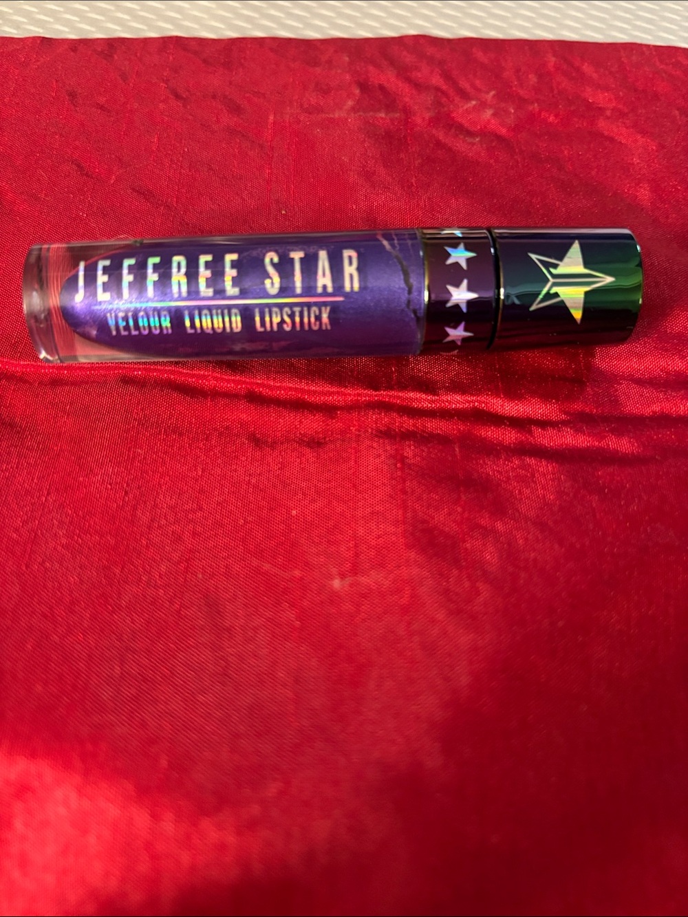 Jeffree Star Velour Liquid Lipstick — Iridescent Deep Purple- Healing Hour